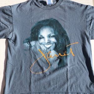 Vintage Janet Jackson All for you tour shirt